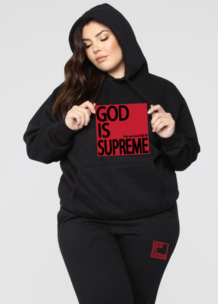 The hoodie-red Supreme what does the influencer Tommeeblack on his