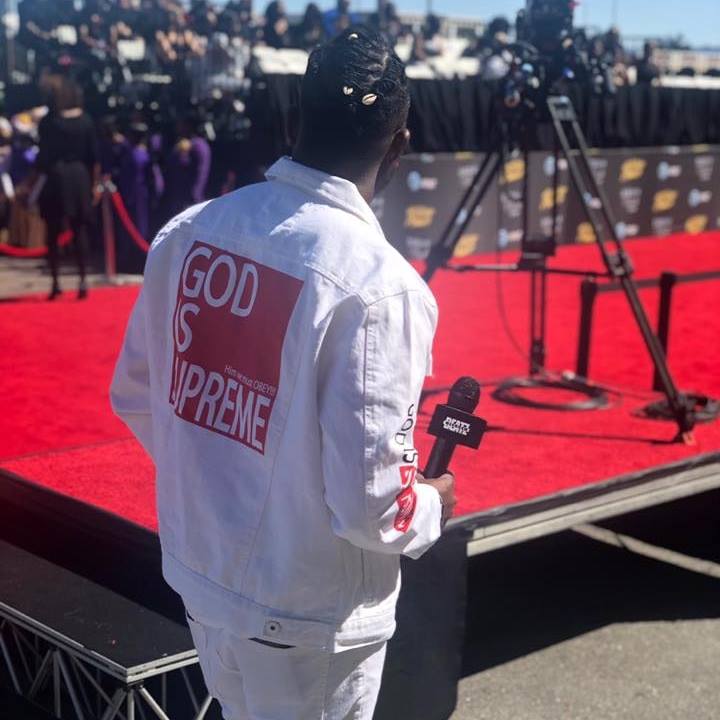 God is Supreme White Denim Jacket - God Is Supreme 